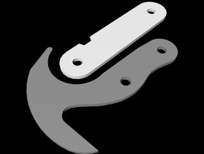 grappling hook-Karabiner claw andere 3d print model - Mito3D