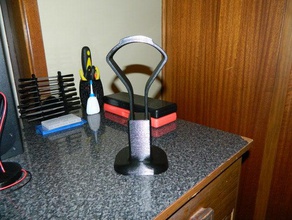 headphone stand computer accessories headphones led 3d print model - Mito3D