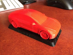 3 tesla model araç otomobil araba 3d print model - Mito3D