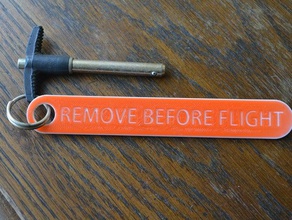remove before flight 2 signs logos 3d print model - Mito3D