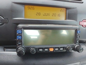 yaesu ftm350 citroen c4 sahibi elektronik ftm-350 hamradio amatör radyo 3d print model - Mito3D
