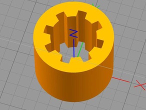 jb Vakuum-Pumpe Kupplung Teile 3d print model - Mito3D