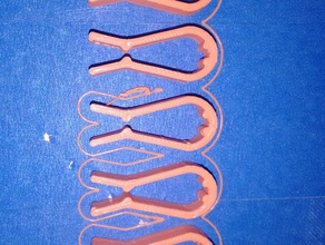 hanger clip replacement parts 3d print model - Mito3D