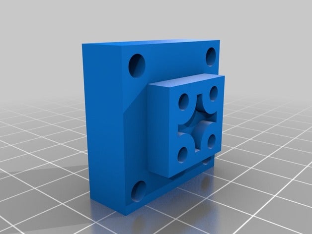 cubify cube axis mount 3d printer parts 3D print model - Mito3D