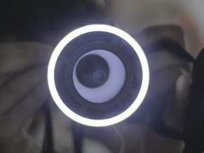 Kamera-led-ring canon dslr-Kamera led-Licht yongnuo 3d print model - Mito3D