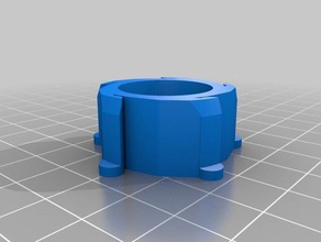 hatchbox Halter 1 v2 3d Drucker Teile angepasst 3d print model - Mito3D