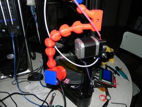 webcam snake-arm 3d a impressora os acessórios braço de snake montagem 3d print model - Mito3D