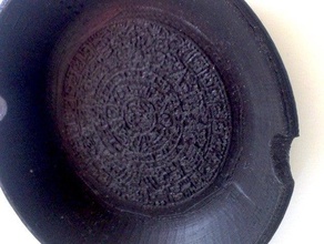 ashtray mayan calendar other 3d print model - Mito3D