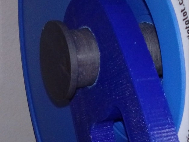 eje pasador para bobina filamento 3d la stampante accessori 3D print model - Mito3D