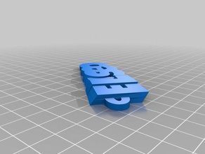eliseo nametag organization customized 3d print model - Mito3D