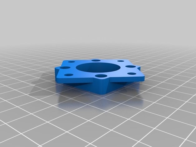stepper adattatore 3d la stampante parti nema17 rappy motore passo-passo 3D print model - Mito3D