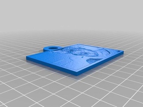 my customized michelle 2d art 3d print model - Mito3D