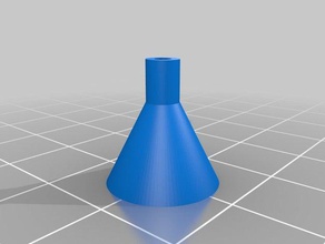 Blasrohr-dart-cup 14 mm sport im freien angepasst 3d print model - Mito3D