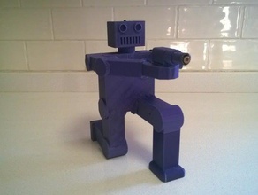 robot reale pistola laser fai da te 3d print model - Mito3D