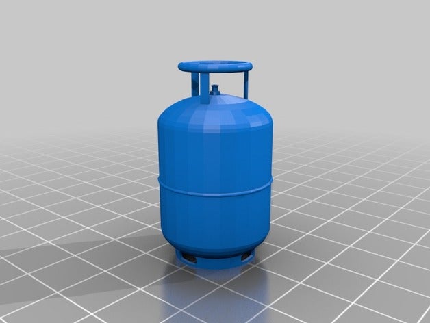 gas cylinder kitchen dining 3D print model - Mito3D