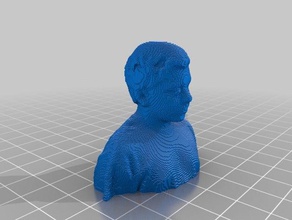 cleaned bust 1 me other 3d slash 3d print model - Mito3D