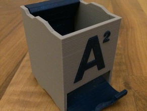 stackable aa-battery holder remix organization 3d print model - Mito3D