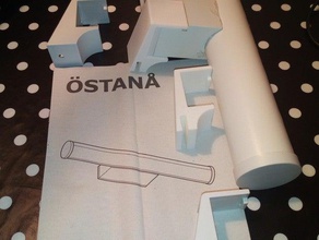 ostana ikea bathroom hack led 3d print model - Mito3D