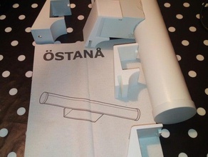 ostana ikea bagno hack led 3d print model - Mito3D