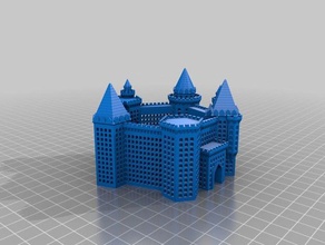 il mio personalizzato fortezza medievale generatore gli edifici strutture 3d print model - Mito3D