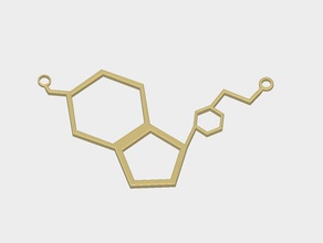 chemical necklace fashion 3d print model - Mito3D