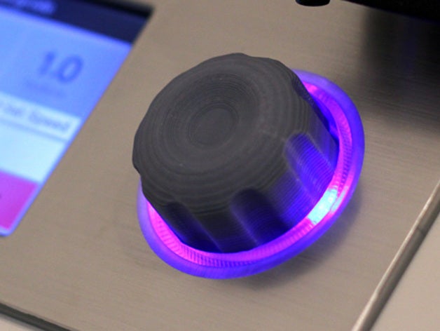 better dial mp select mini v1 3d printer parts knob mpsm replacement 3D print model - Mito3D