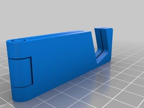 my customized foldable phone stand mobile 3d print model - Mito3D