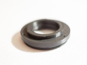 fuji xf mount 52mm lens reversing ring other adaptor 3d print model - Mito3D