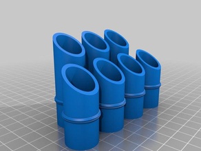 bamboo pen stand holder office 3d print model - Mito3D