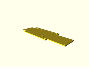 melzi ramps mounting plate 3d printer parts 3d print model - Mito3D