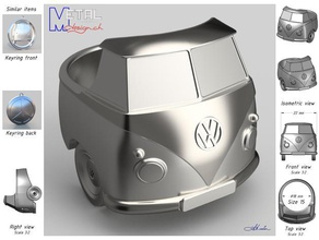 bague combi vw anéis bijoux jóias 3d print model - Mito3D