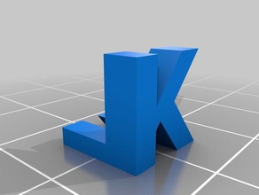 kl sculture personalizzato 3d print model - Mito3D