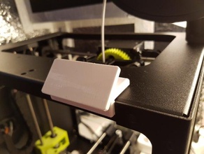 lulzbot mini tft screen mounting bracket 3d printer accessories lcd mount octoprint raspberry pi 3d print model - Mito3D