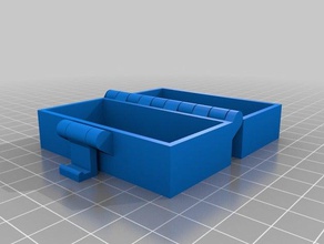 çift menteşe kutusu v2 3d baskı testleri özelleştirilmiş 3d print model - Mito3D