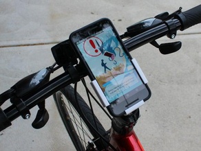 bici telefono titolare 5x caso mobile 3d print model - Mito3D