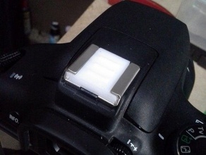 camera flash cover 3d print model - Mito3D