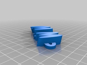 stamper woy llaveros personalizado 3d print model - Mito3D