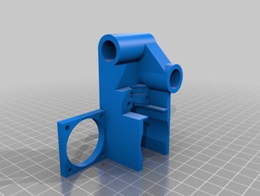 e3d v6 de montagem ultimaker 2 a impressora partes pórtico hotend ultimaker2 um2 3d print model - Mito3D