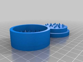 malezas de cáñamo molinillo especias mano herramientas 3d print model - Mito3D