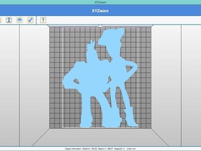toy story 3d silhouettes art 3d print model - Mito3D