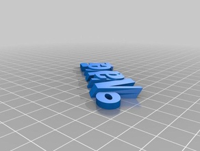 nayeli organizzazione personalizzato 3d print model - Mito3D