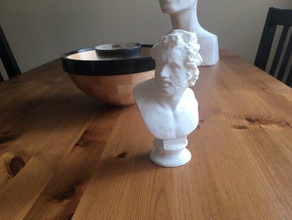 head homeric hero sculptures british museum london rome scan 3d print model - Mito3D