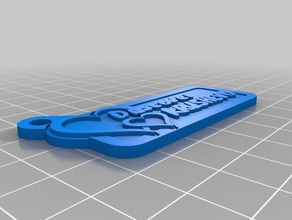 discover 6 keychains customized 3d print model - Mito3D