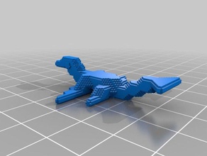 cute baby plesiosaur thing creatures 3d slash 3d print model - Mito3D