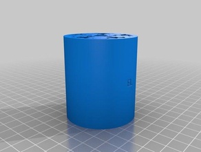 filament holder using emmets gear bearing parts customized 3d print model - Mito3D