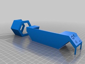 vault 111 door coaster holder vertical decor 3d print model - Mito3D
