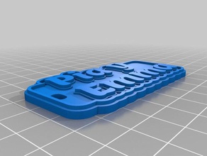 pia emma keychains customized 3d print model - Mito3D