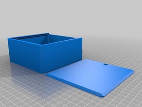 cardline animaux giro del coperchio della scatola di v2 i contenitori personalizzato 3d print model - Mito3D