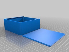 cardline animaux ronde du couvercle de la boîte v3 les conteneurs personnalisé 3d print model - Mito3D