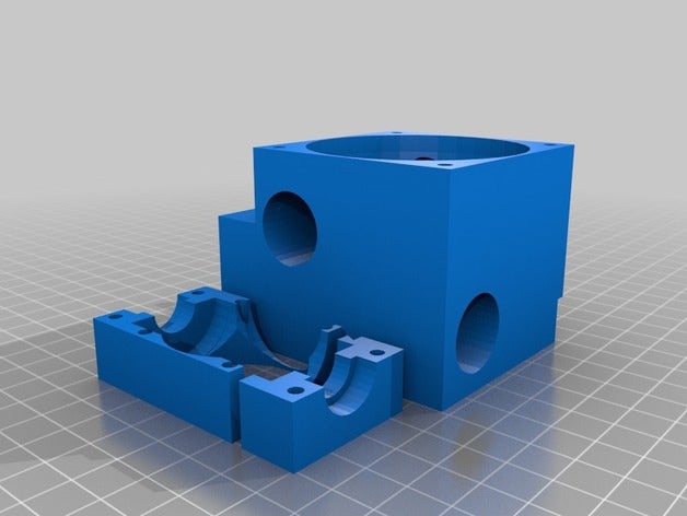 centro de transporte 3d la impresora partes 3D print model - Mito3D